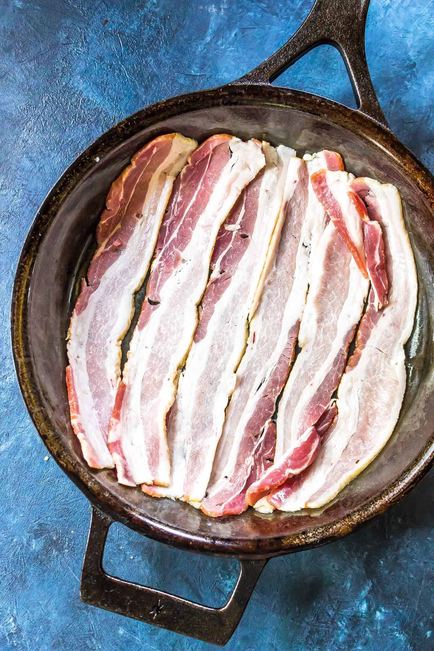 Oven Bacon (in a cast iron skillet!) Cast Iron Keto